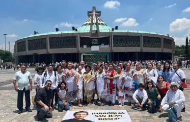 Ofician misa por el Día del yucateco en la Basílica de Guadalupe