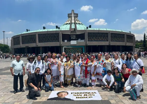 Ofician misa por el Día del yucateco en la Basílica de Guadalupe