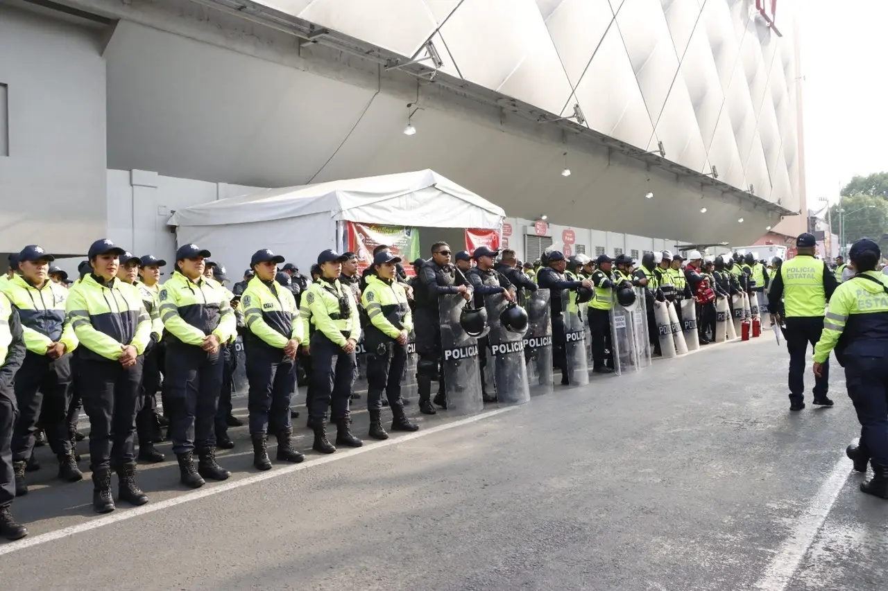 Alista operativo de seguridad para partido Toluca-Juárez