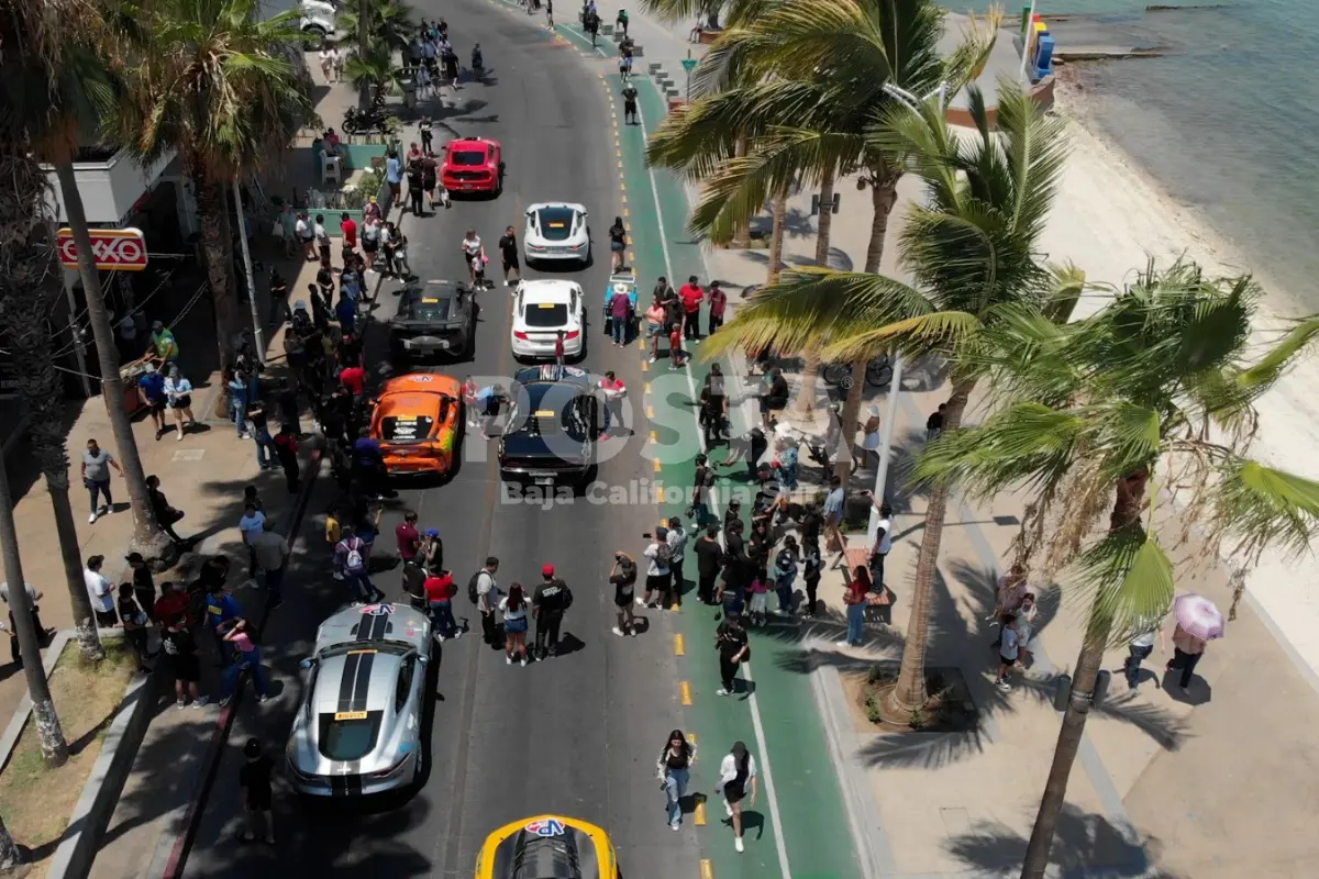 Vista aérea del malecón. Foto: Joel Cosio / POSTA BCS