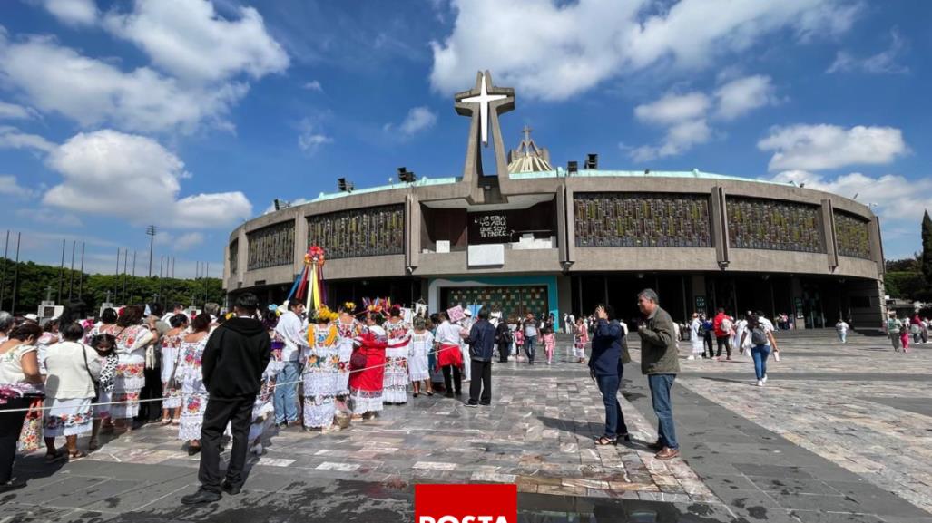 Celebran el día del yucateco en la basílica de Guadalupe
