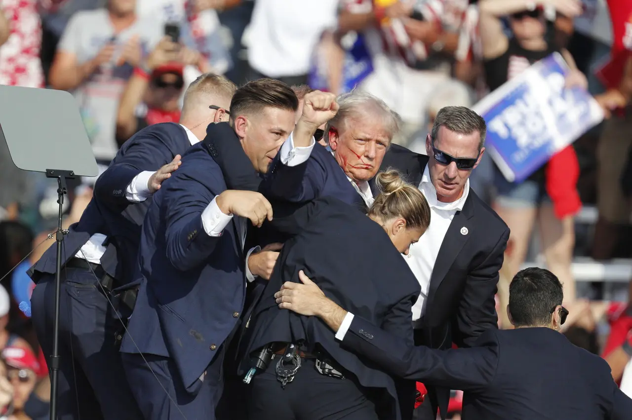 El expresidente y actual candidato presidencial Donald Trump ha sido objetivo de múltiples intentos de asesinato. Foto: EFE