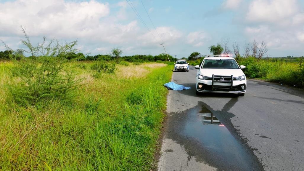 Muere hombre tras ser atropellado en Cadereyta