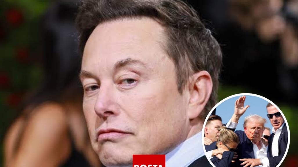 Elon Musk muestra su apoyo a Donald Trump tras atentado en Pensilvania