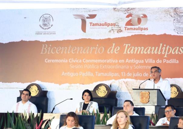 Conmemora Tamaulipas bicentenario del primer Congreso Constituyente