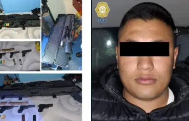 SSC asegura domicilio con armas de fuego y detiene a sospechoso en Iztapalapa