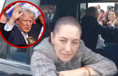 Claudia Sheinbaum Pardo condena violencia en acto de campaña de Trump (VIDEO)