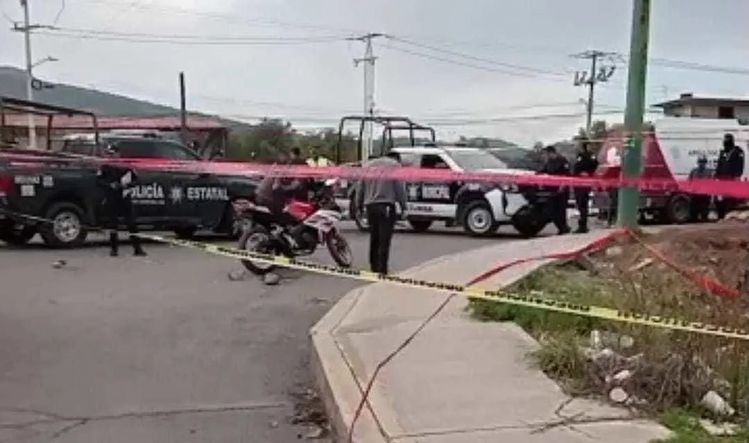 Tres personas son ejecutadas a balazos en Otumba. Foto: Captura de pantalla