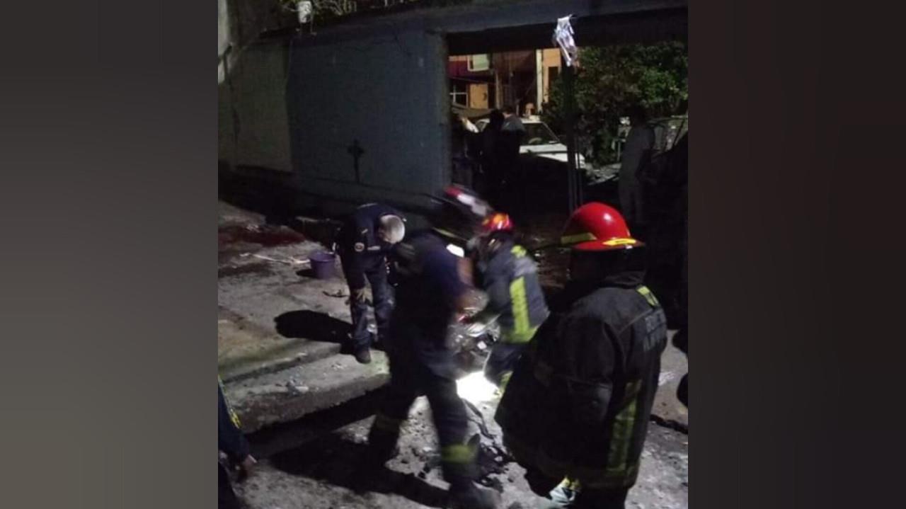 Explosión en Tlalnepantla: Un hombre pierde un ojo y varios heridos. Foto: RRSS