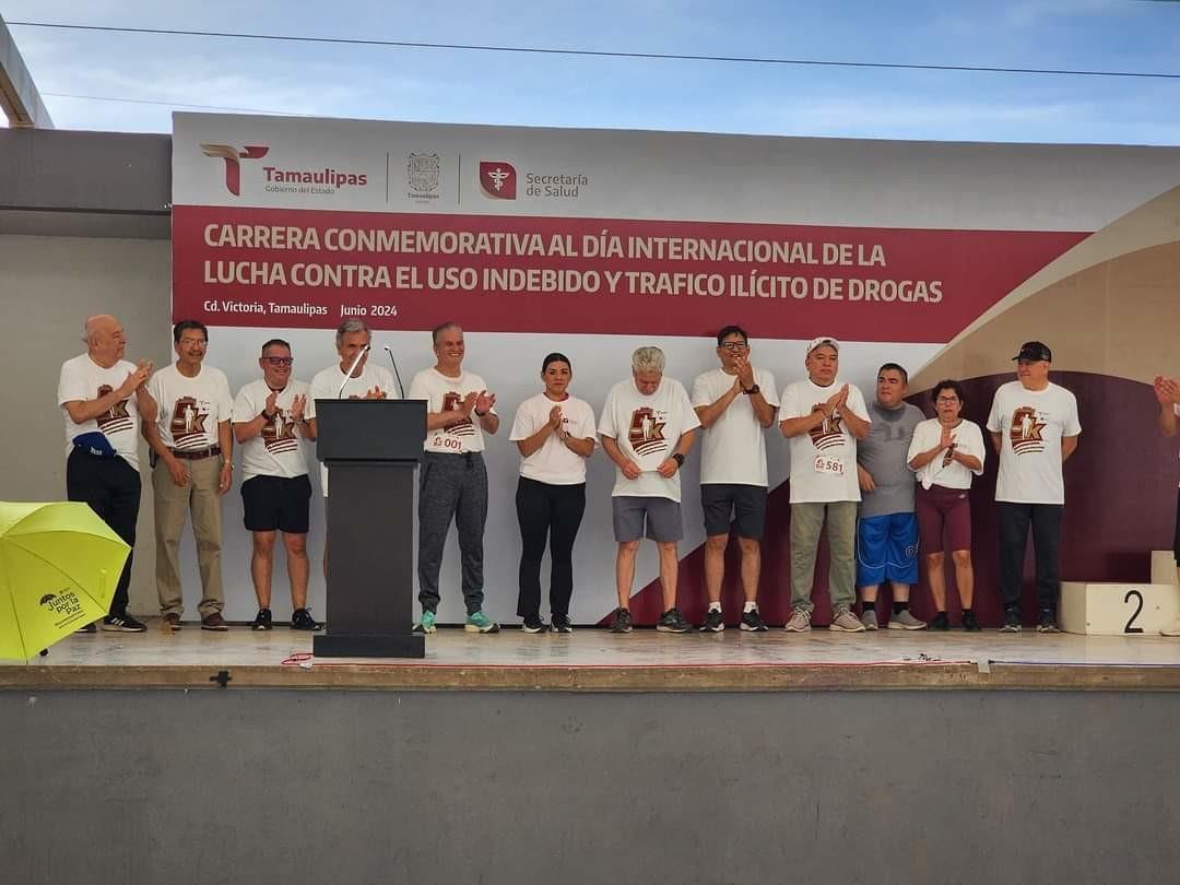 Carrera conmemorativa 5k por el Día Internacional de la Lucha contra el Uso Indebido y Tráfico Ilícito de Drogas. Foto: SST