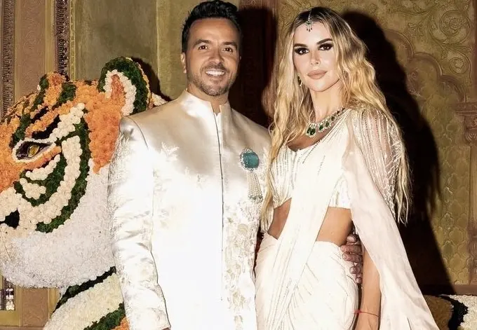 Luis Fonsi pone su toque latino en la boda millonaria del momento Foto: Instagram