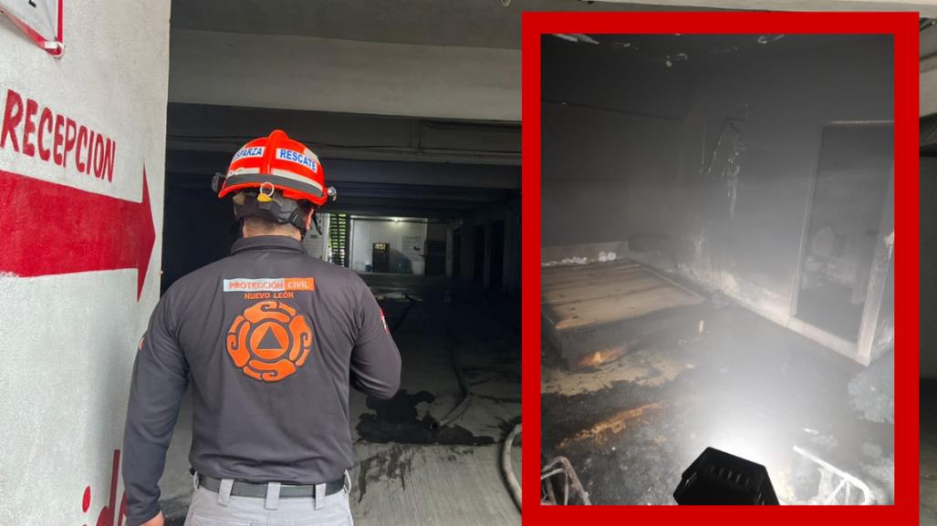Incendio en hotel de Monterrey desaloja a 40 personas (VIDEO)