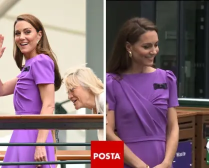 Kate Middleton regresa triunfalmente a Wimbledon tras meses de ausencia | VIDEO