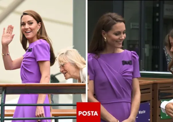 Kate Middleton regresa triunfalmente a Wimbledon tras meses de ausencia | VIDEO