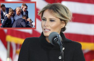 Melania Trump agradece a los agentes por proteger a su esposo durante el tiroteo