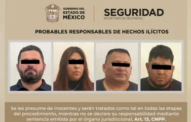 Detenidos por robo a transporte de carga en Cuautitlán Izcalli