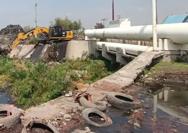 Chimalhuacán: Retiran 11 toneladas de basura del Río La Compañía