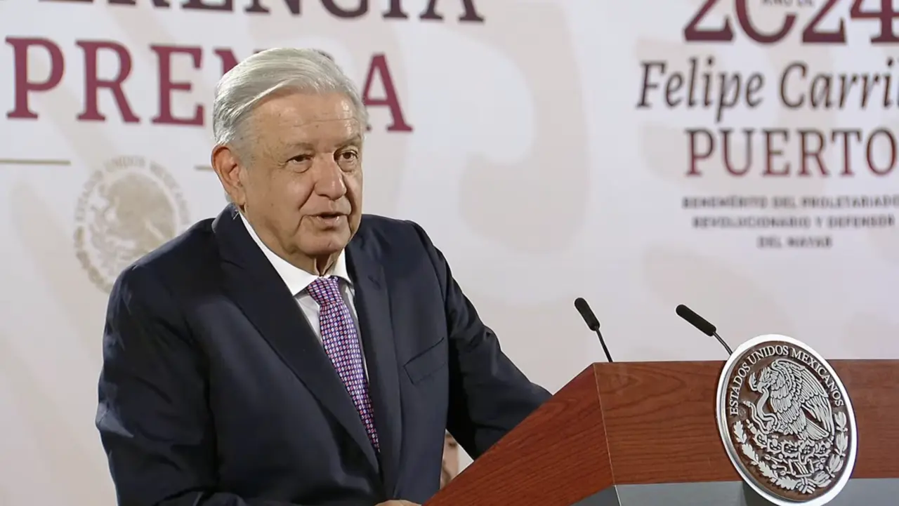 AMLO. Foto: SS de Conferencia de prensa