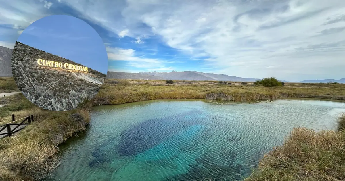 Poza Azul en Cuatro Ciénegas, Coahuila / Foto: David Dorantes