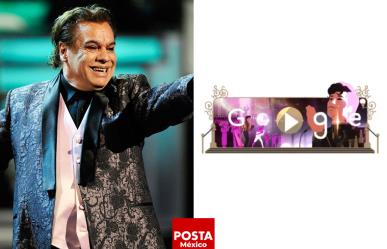 Google celebra a Juan Gabriel con un vibrante doodle