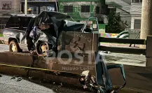 Choque deja un muerto y cinco heridos en zona de la Expo de Guadalupe
