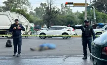 Muere motociclista tras pasarse el alto y chocar en Azcapotzalco