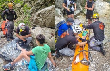 Rescate en el Cañón de la Virgen: Joven lesionado durante senderismo