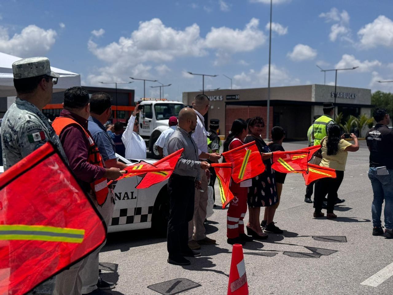 Inició el operativo vacacional en Yucatán. Foto: Irving Gil