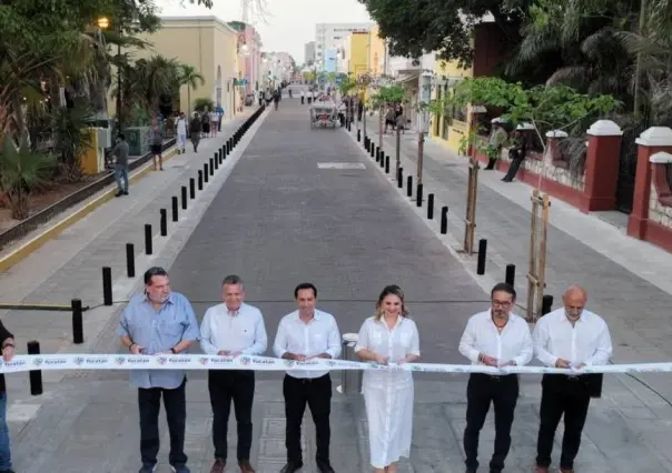 Vila Dosal inaugura Corredor Turístico y Gastronómico de la calle 60 en Mérida