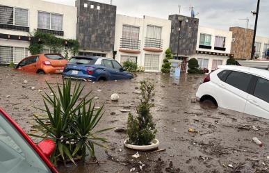 Afectan lluvias nueve mil personas en 32 municipios de Edomex