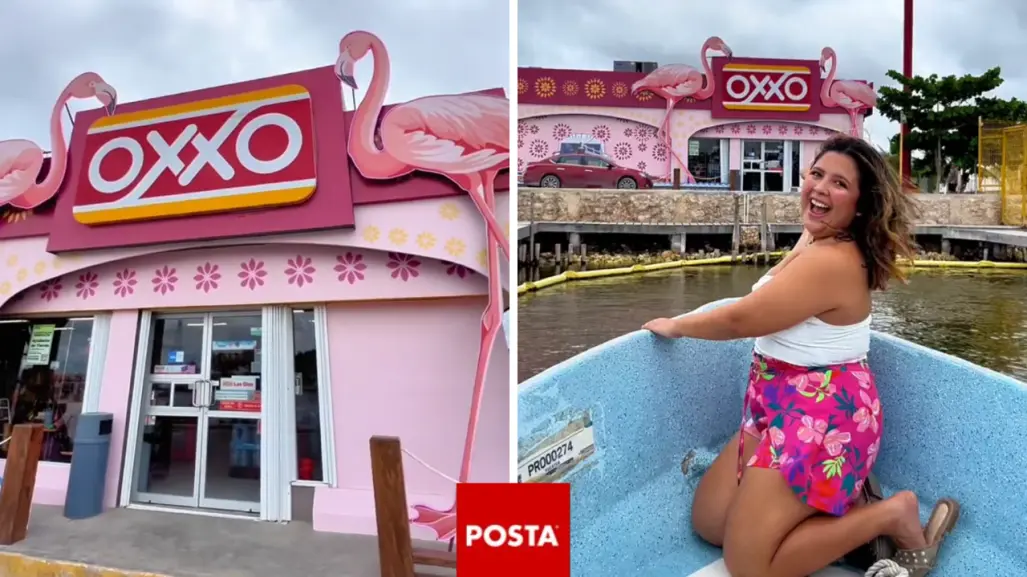 Así luce el Oxxo cerca del mar en Yucatán; para llegar debes tomar una lancha