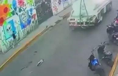 Atropella y mata a perrito una pipa del ayuntamiento de Chimalhuacán (VIDEO)