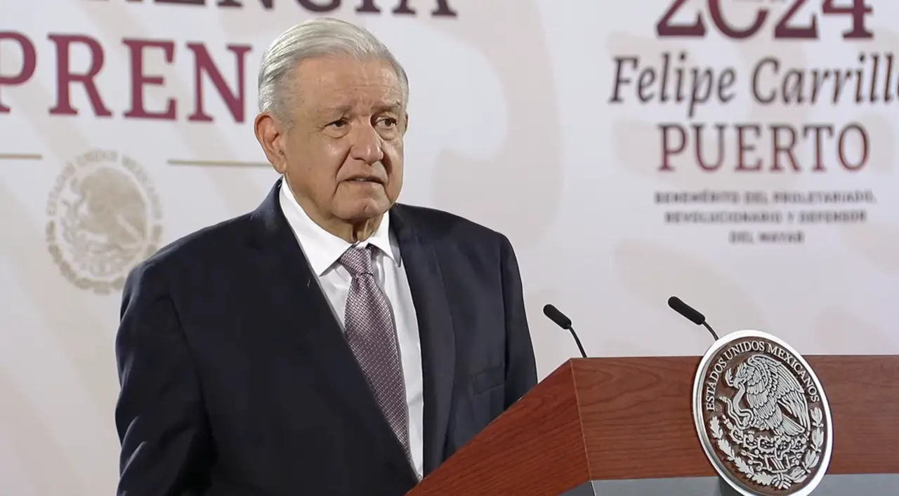 AMLO. Foto: SS de Conferencia de prensa matutina