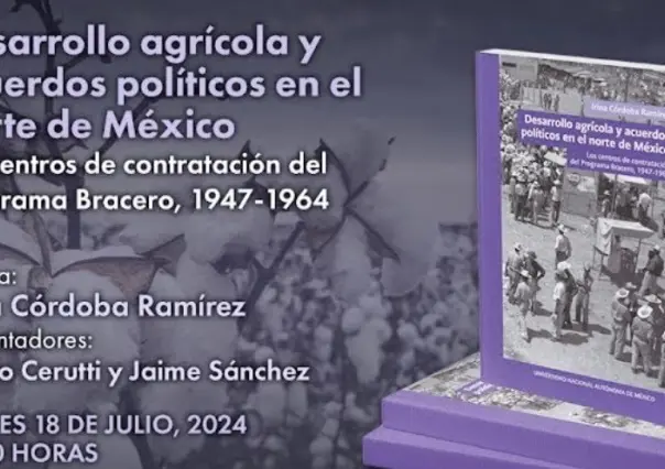 Libro Desarrollo agrícola y acuerdos políticos: Presentación en Museo de Historia Mexicana