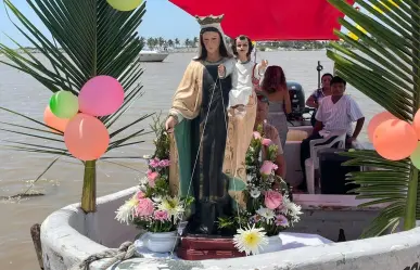 Celebran a la Virgen del Carmen en el sur de Tamaulipas