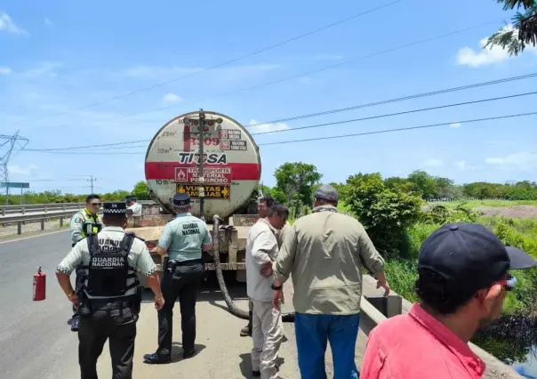 Derrame de hidrocarburo en Altamira