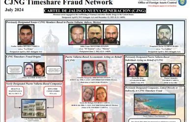 EEUU da golpe a contadores y empresas mexicanas del CJNG por fraude inmobiliario