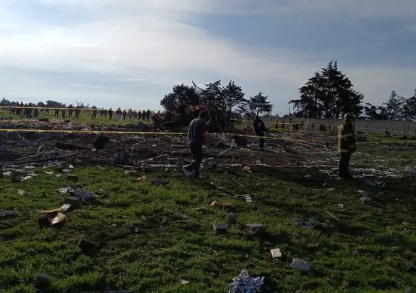 Explotan  dos polvorines en Almoloya de Juárez, reportan tres heridos (VIDEO)