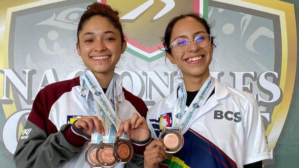 BCS finaliza en los Nacionales CONADE 2024 con 129 medallas