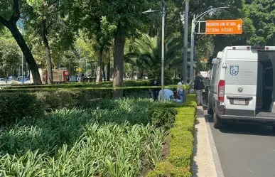 Hallan sin vida a hombre en situación prioritaria en Paseo de la Reforma