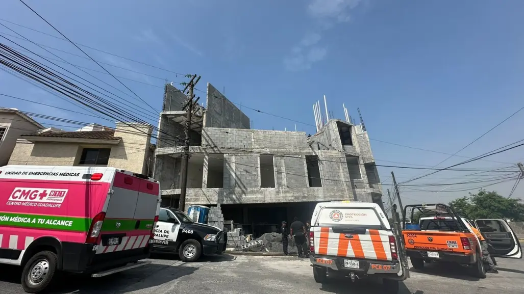 Hombre muere por descarga eléctrica en construcción de Guadalupe