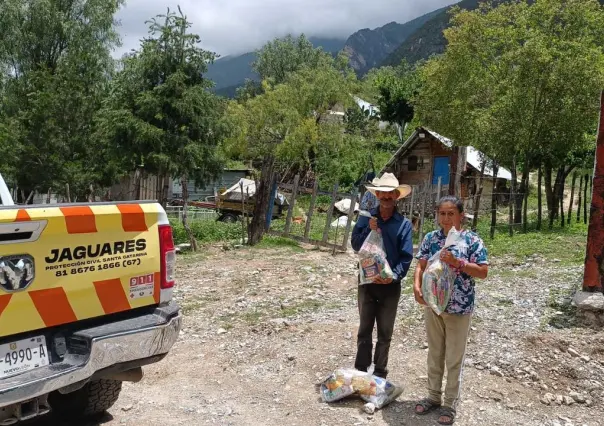 Santa Catarina envía apoyo a familias de la Sierra Alta de la Huasteca