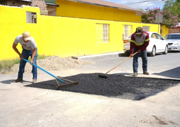 Servicios Públicos Primarios atiende bacheo en la ciudad