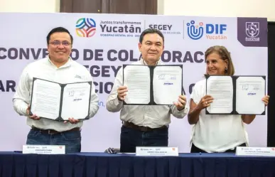 Casa Otoch: Segey y DIF Yucatán firman convenio para garantizar la educación