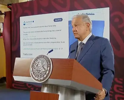 AMLO critica a The New York Times por editorial sobre Trump tras atentado