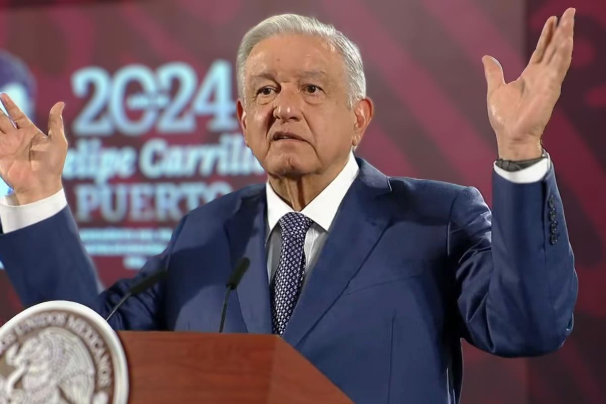 AMLO. Foto: SS de Conferencia de Prensa