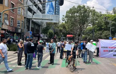 Disidencia de la Ruta 57 protesta frente a Semovi, piden les permitan trabajar