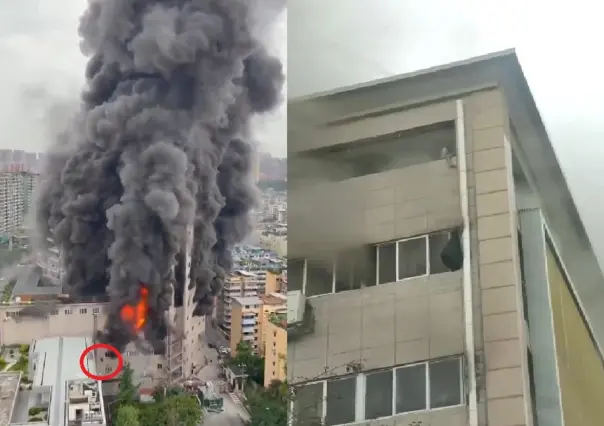 Infierno en China: Incendio en centro comercial deja 6 muertos