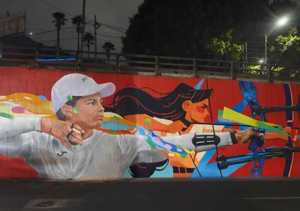 ¡Orgullo mexicano! Pintan murales en honor a atletas que irán a Juegos Olímpicos