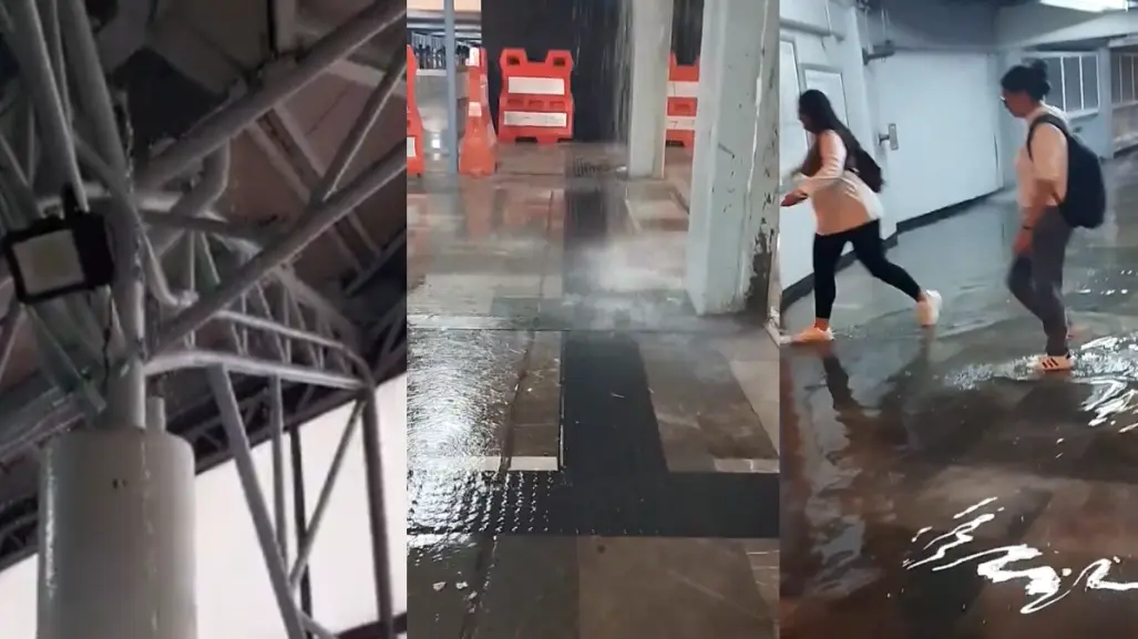 Fuertes lluvias colapsan el Metro de CDMX: Estación San Lázaro bajo el agua